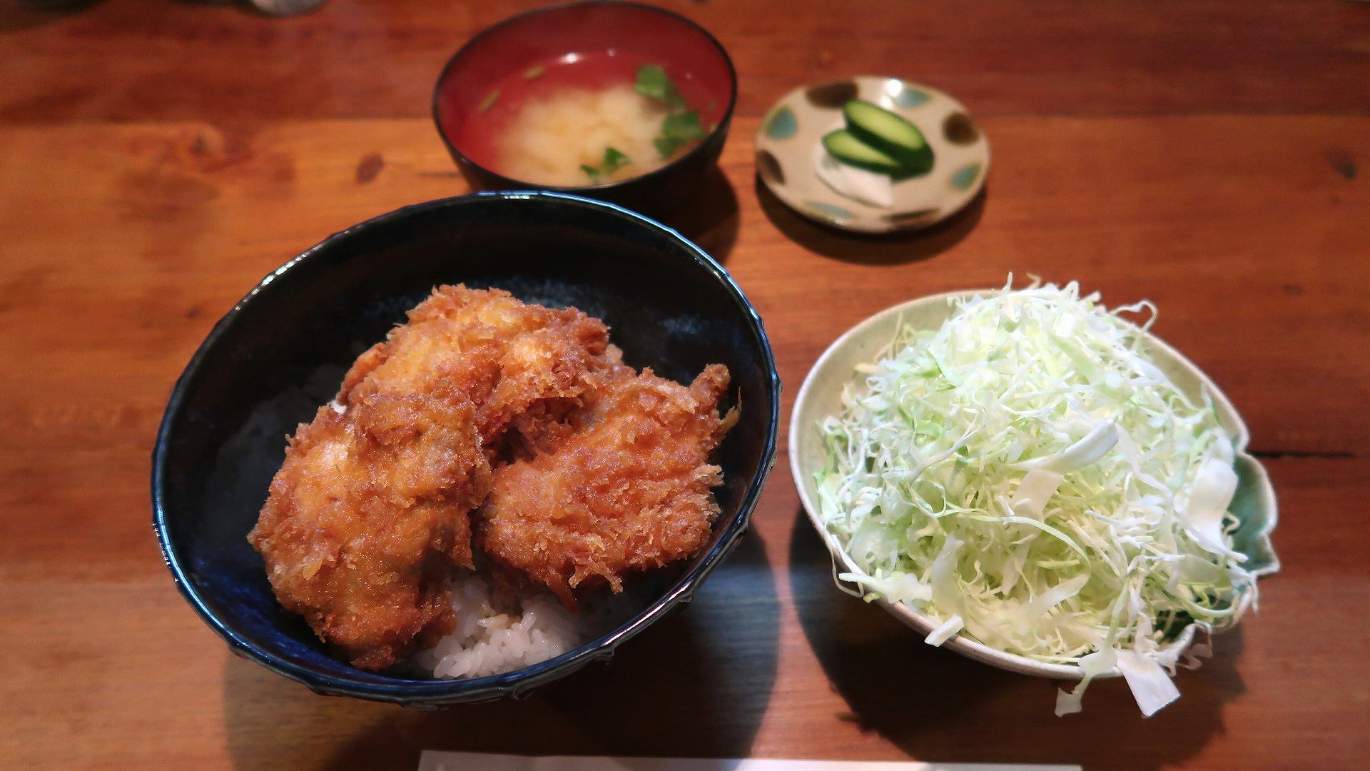 ソースかつ丼の写真