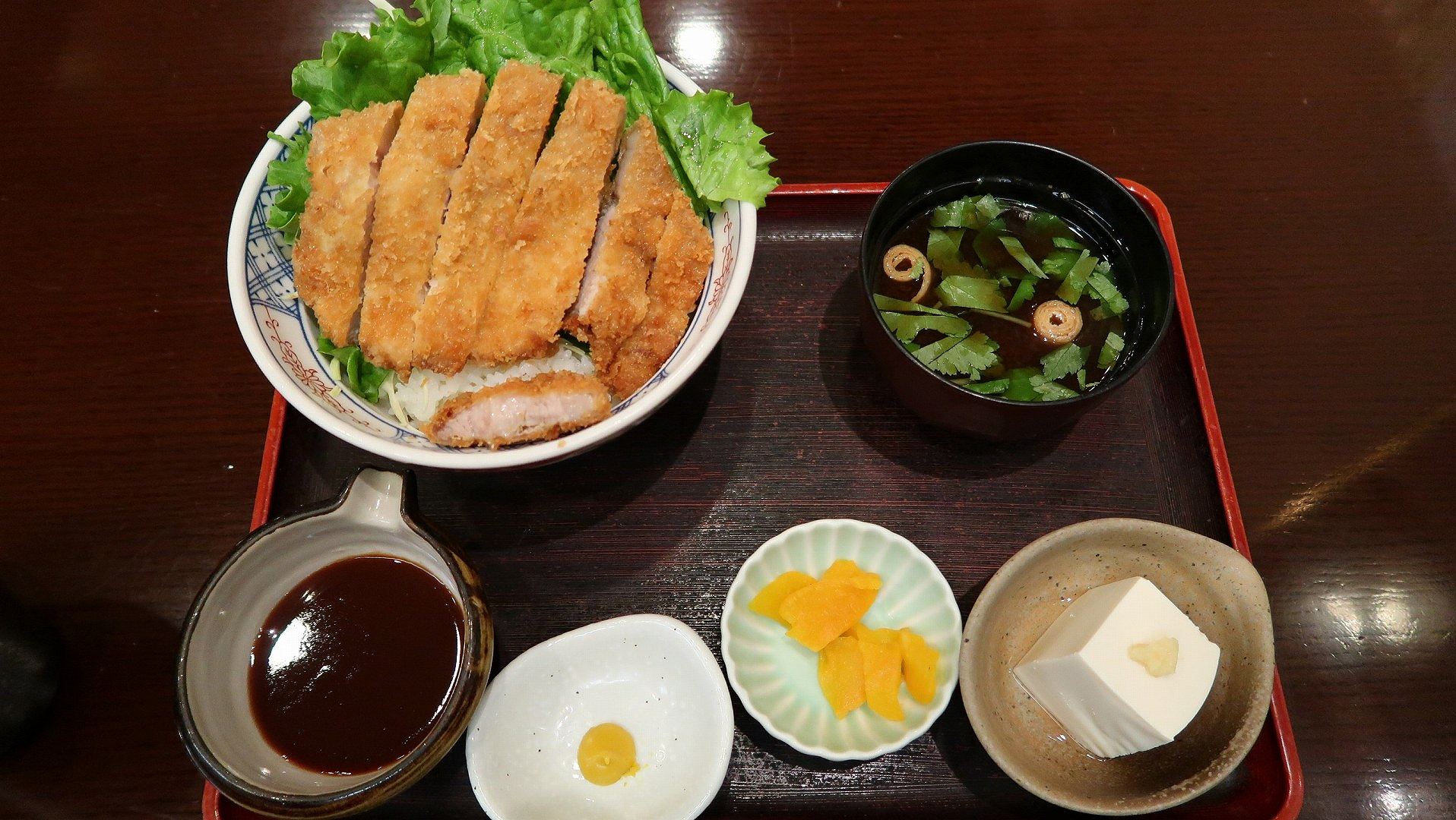 甲州かつ丼                  の写真